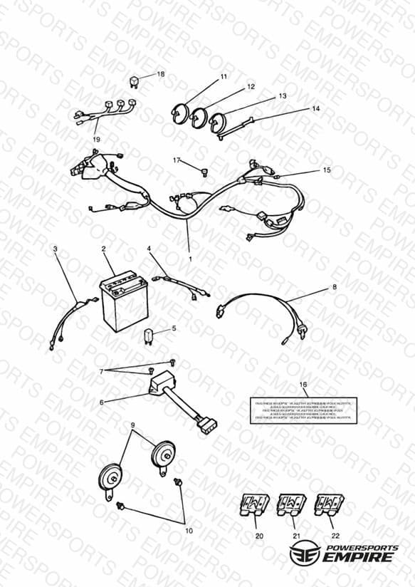 Electrical Fittings & Main Harness