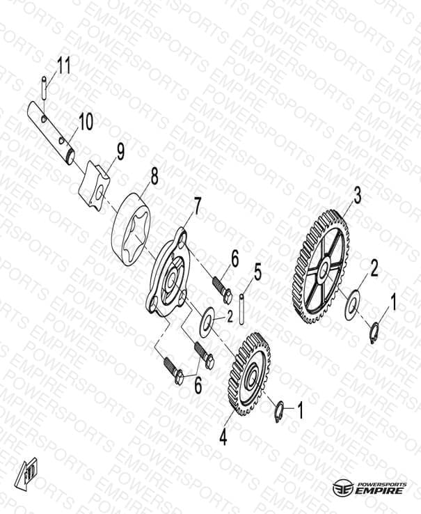 E25 — OIL PUMP ASSY