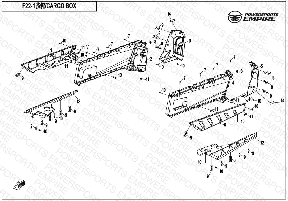 F22-1 — CARGO BOX