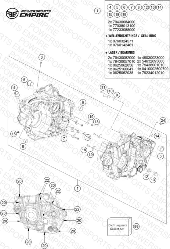 ENGINE CASE
