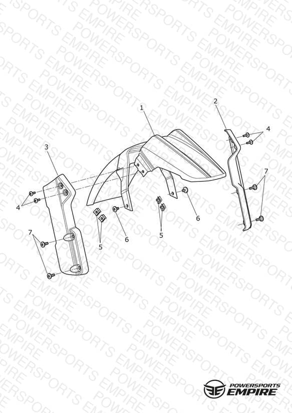 Front Mudguard
