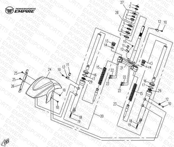 F07-1 — FRONT SUSPENSION(FOR LCD DASHBOARD)