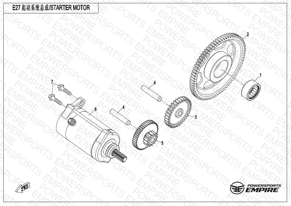 E27 — STARTER MOTOR