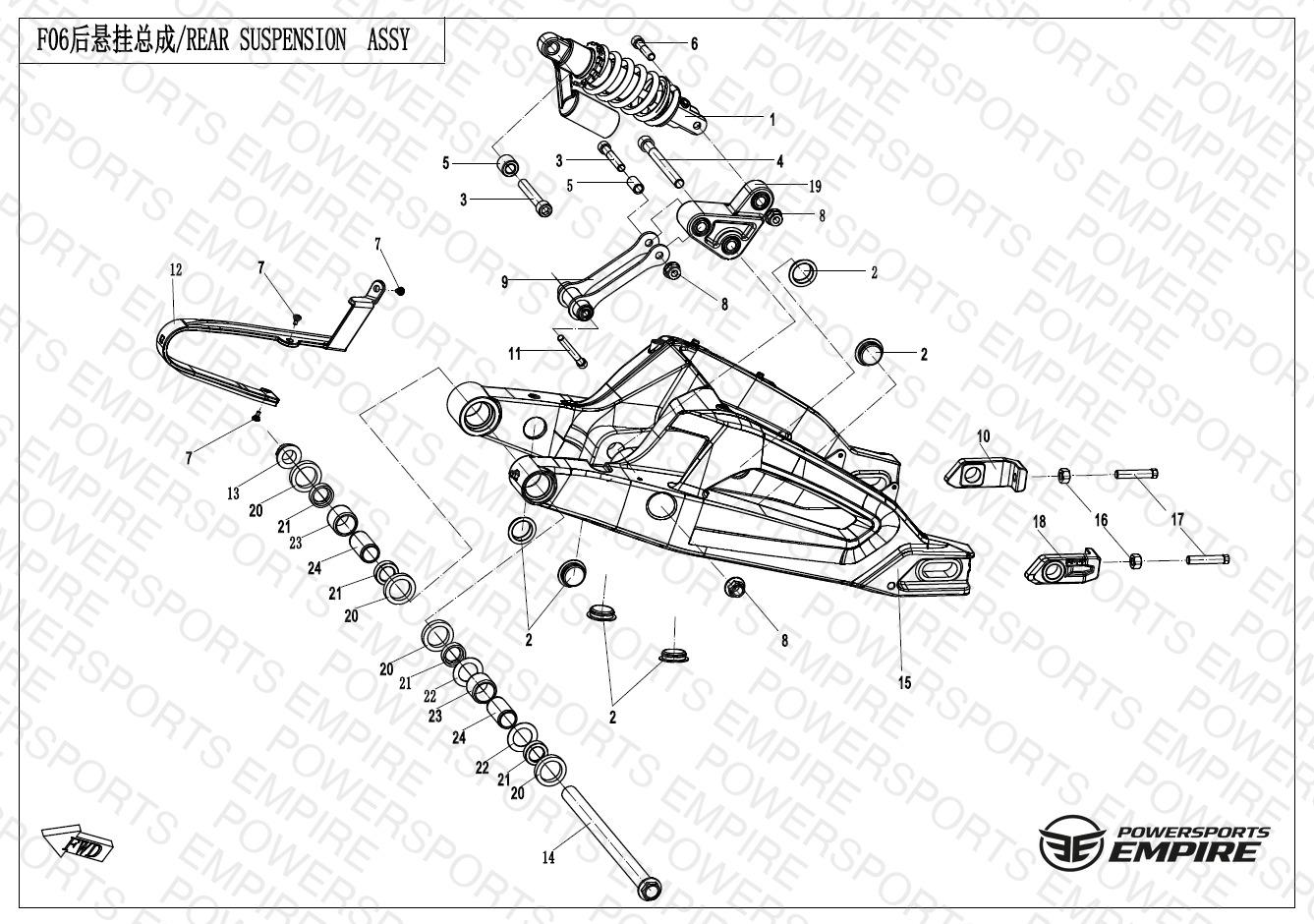 F06 — REAR SUSPENSION