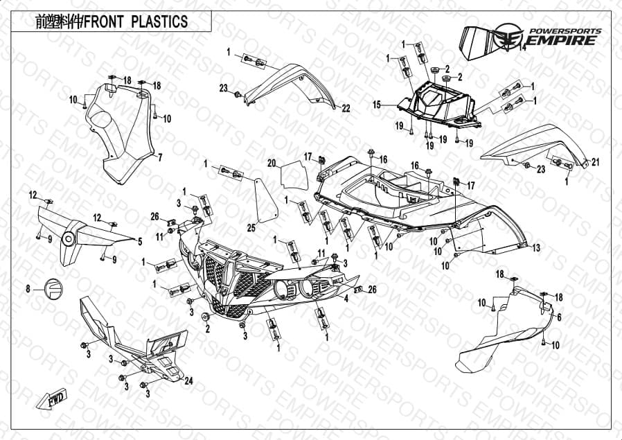 F04-1 — FRONT PLASTICS