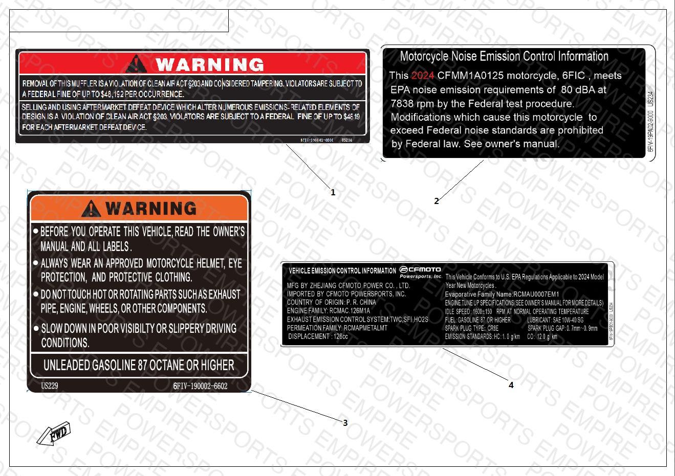 F19-1-A — WARNING DECAL(US)