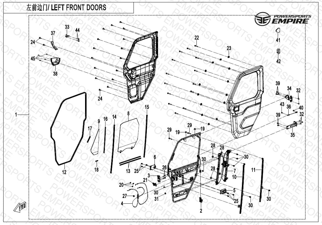 F37-1 — LEFT FRONT DOOR