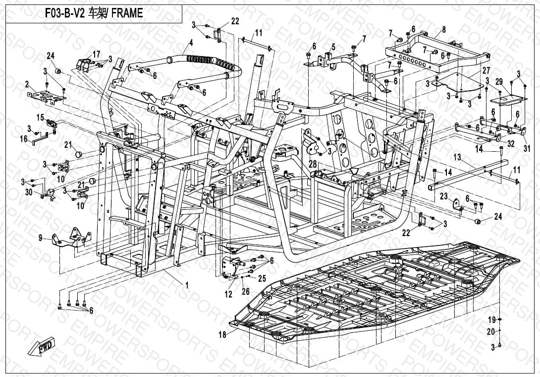 F03-B-V2 — FRAME