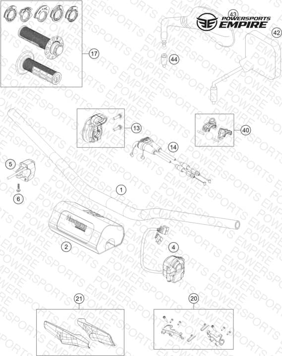 HANDLEBAR, CONTROLS