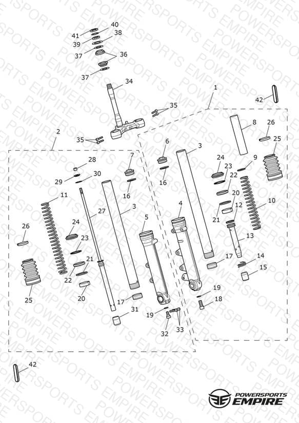 Front Forks & Lower Yoke