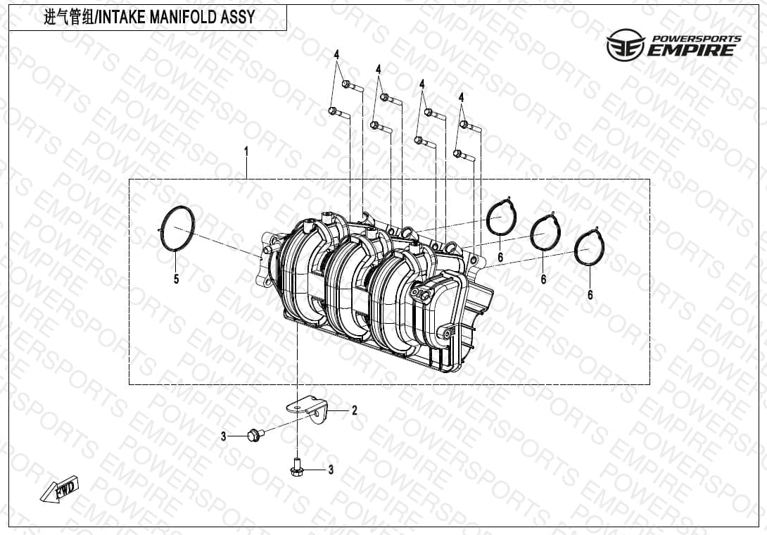 E20-B — INTAKE MANIFOLD ASSY