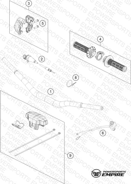 HANDLEBAR, CONTROLS