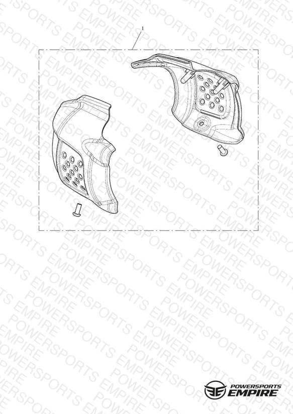 Intake Covers Kit, Black