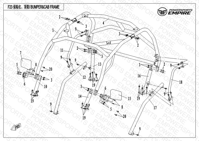 F23 — ROLL CAGE