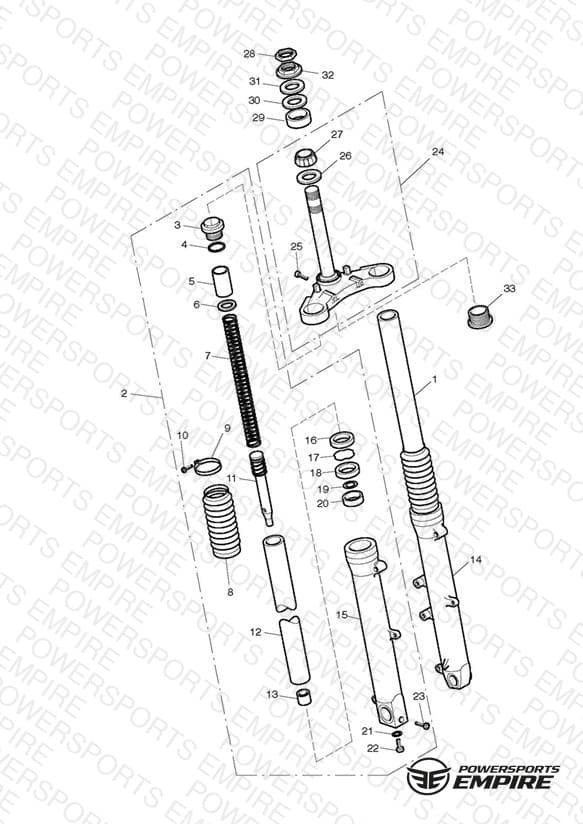 Front Forks & Lower Yoke