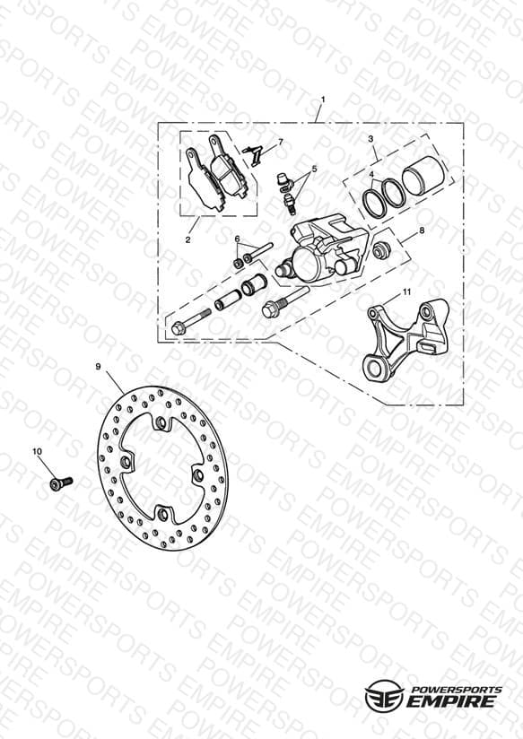 Rear Brake & Disc