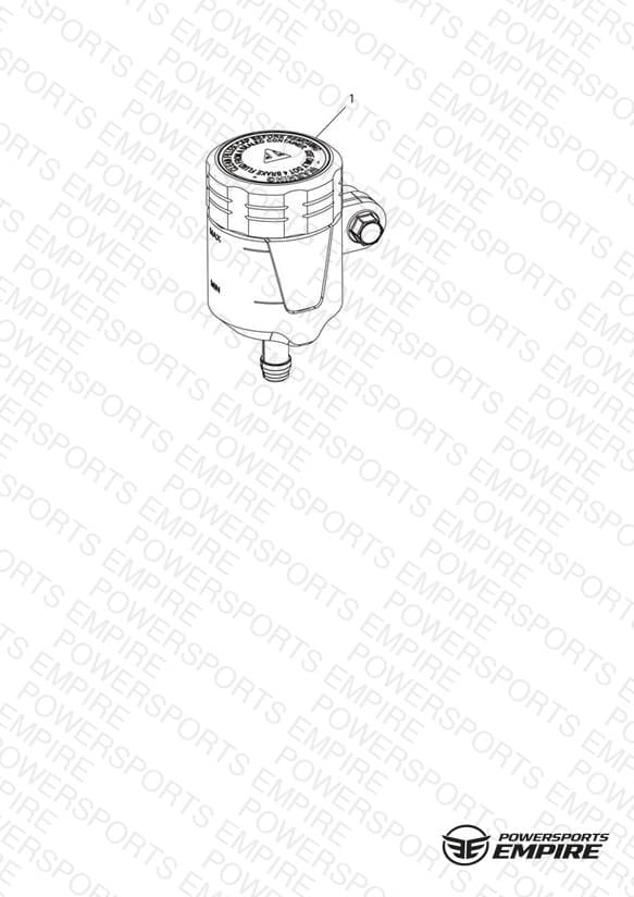 Rear Brake Reservoir