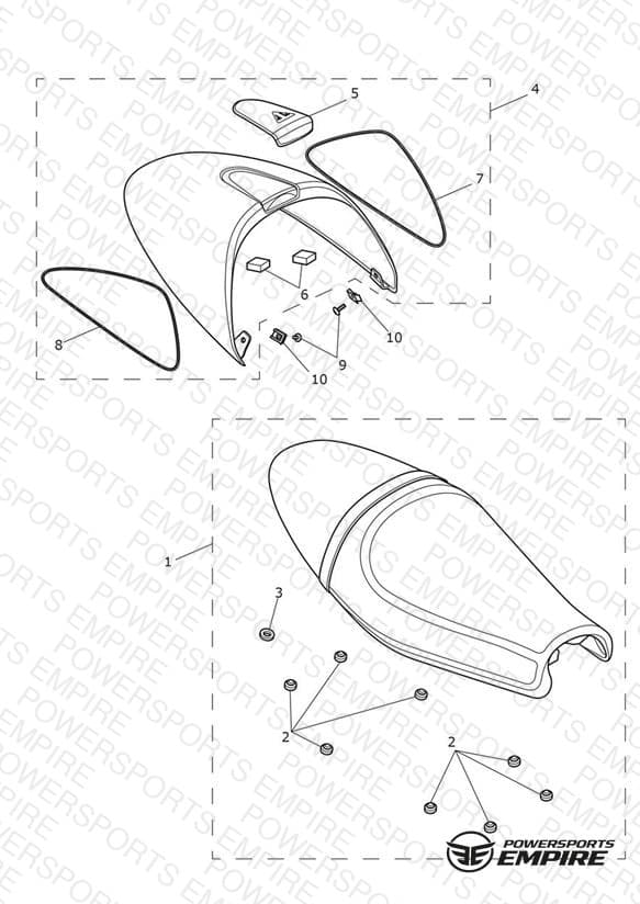 Seat Assembly & Toolkit
