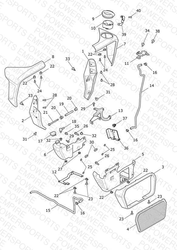 Radiator Cowls & Expansion Tank