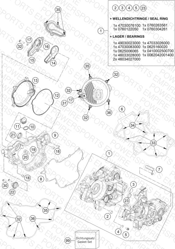 ENGINE CASE