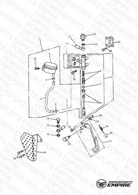 Rear Brake Master Cylinder