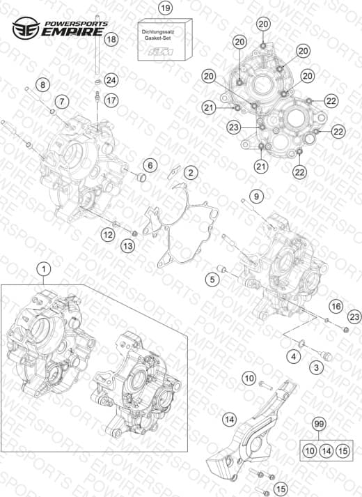ENGINE CASE