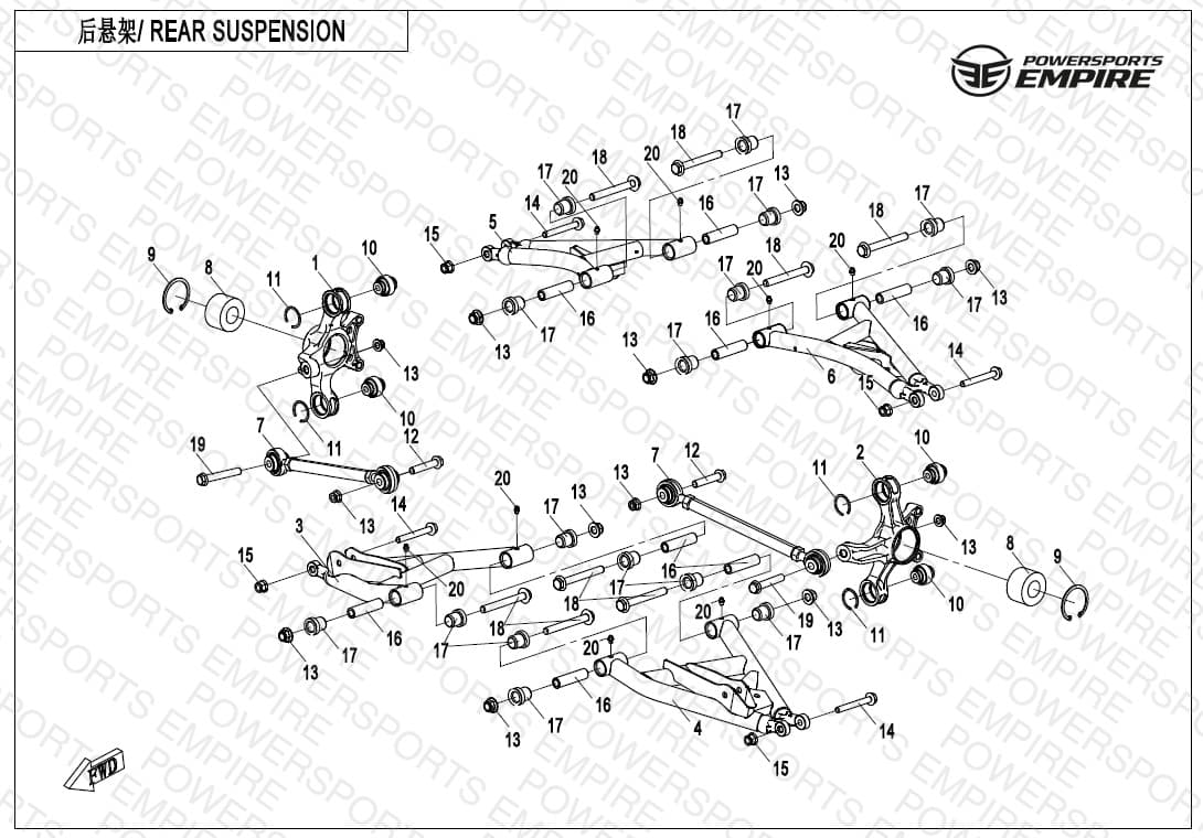 F06-1 — REAR SUSPENSION