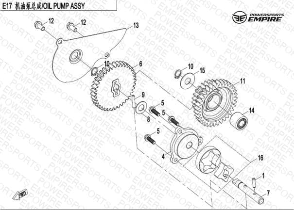 E07 — OIL PUMP ASSY
