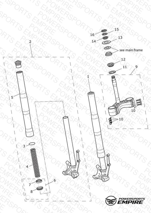 Front Forks and Yokes