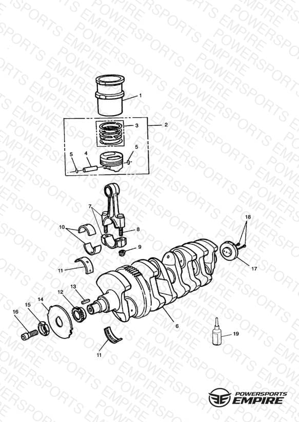 Crankshaft/Conn Rods/Piston and Liners