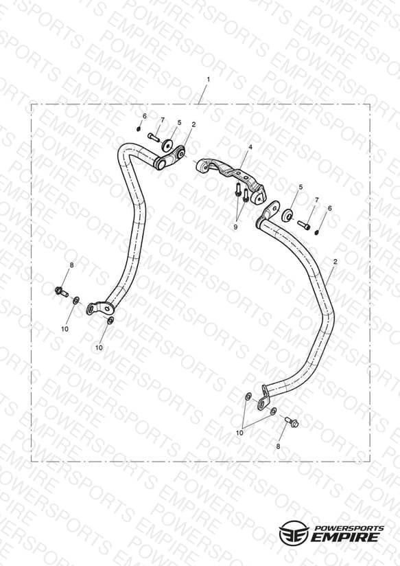 Dresser Bar Kit, Front
