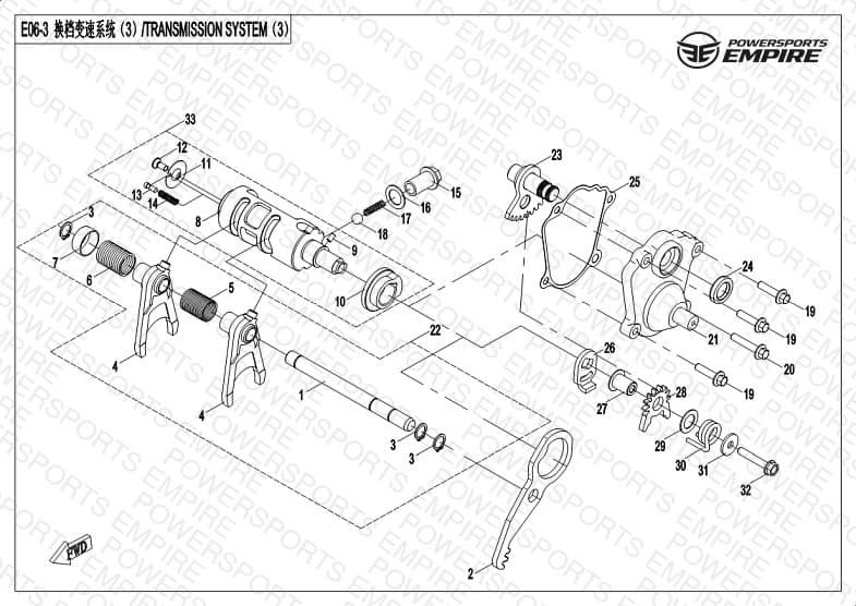 E06-3 — TRANSMISSION ASSY (3)