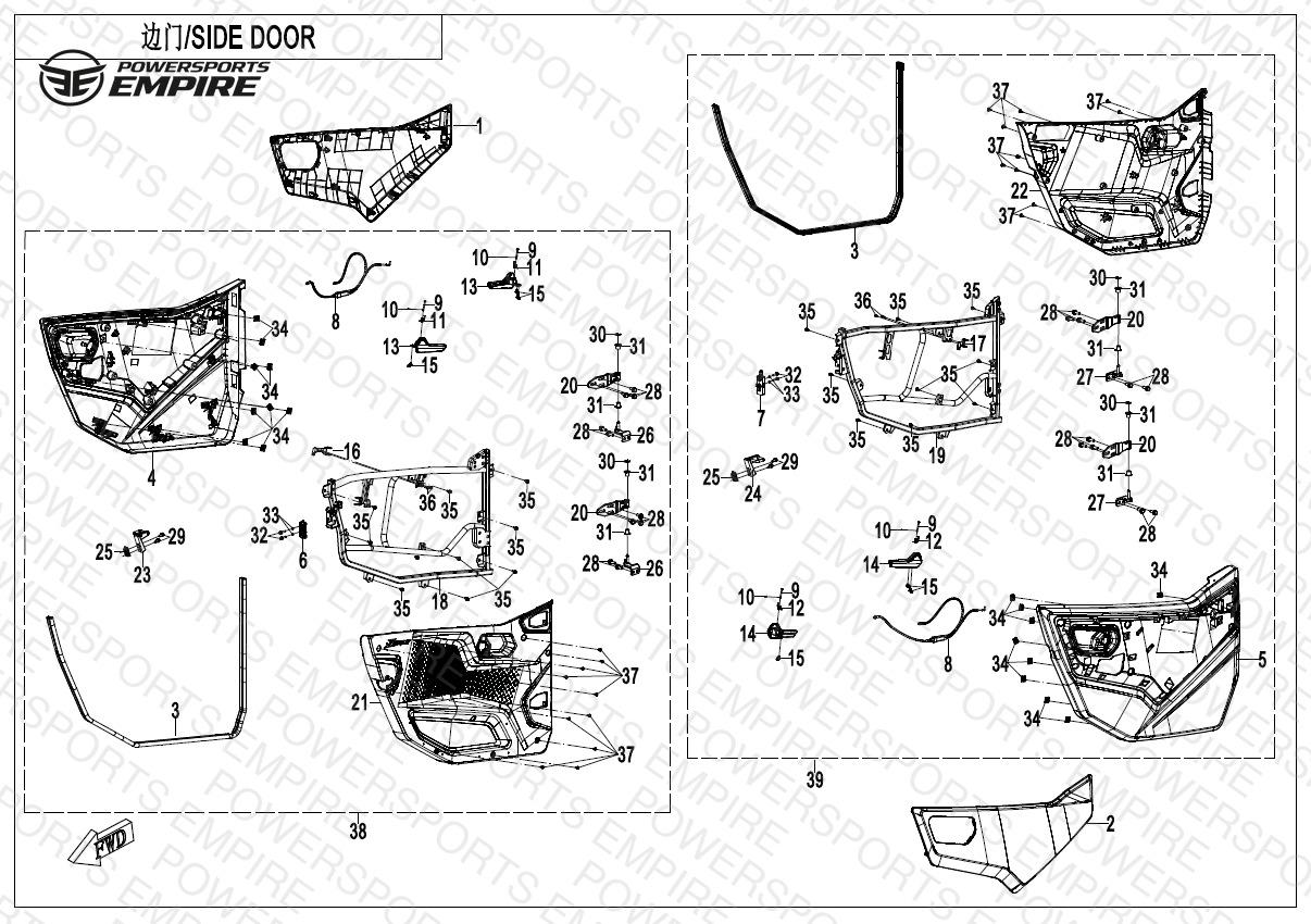 F37-1 — SIDE DOORS