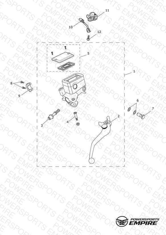 Front Brake Master Cylinder