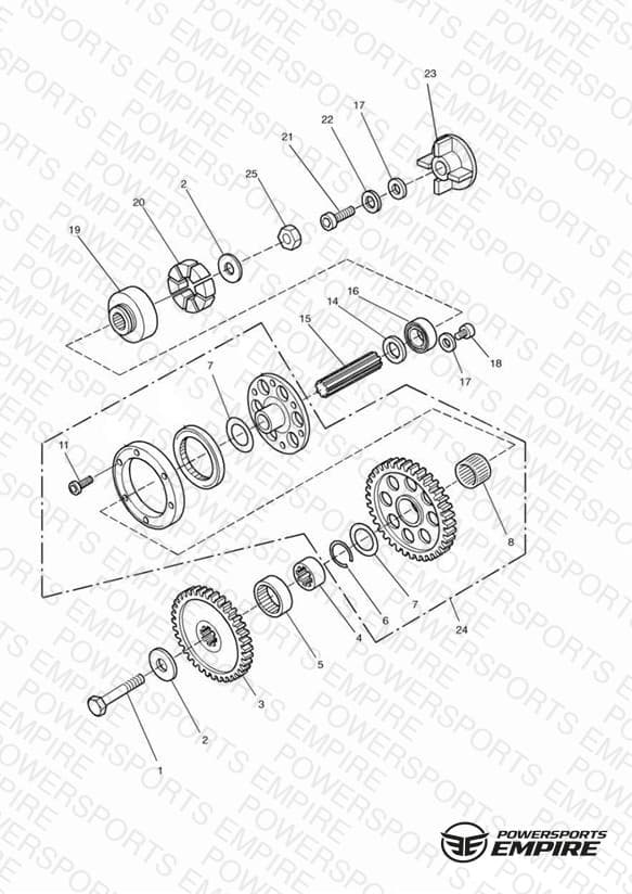 Alternator/ Starter Drive Gears