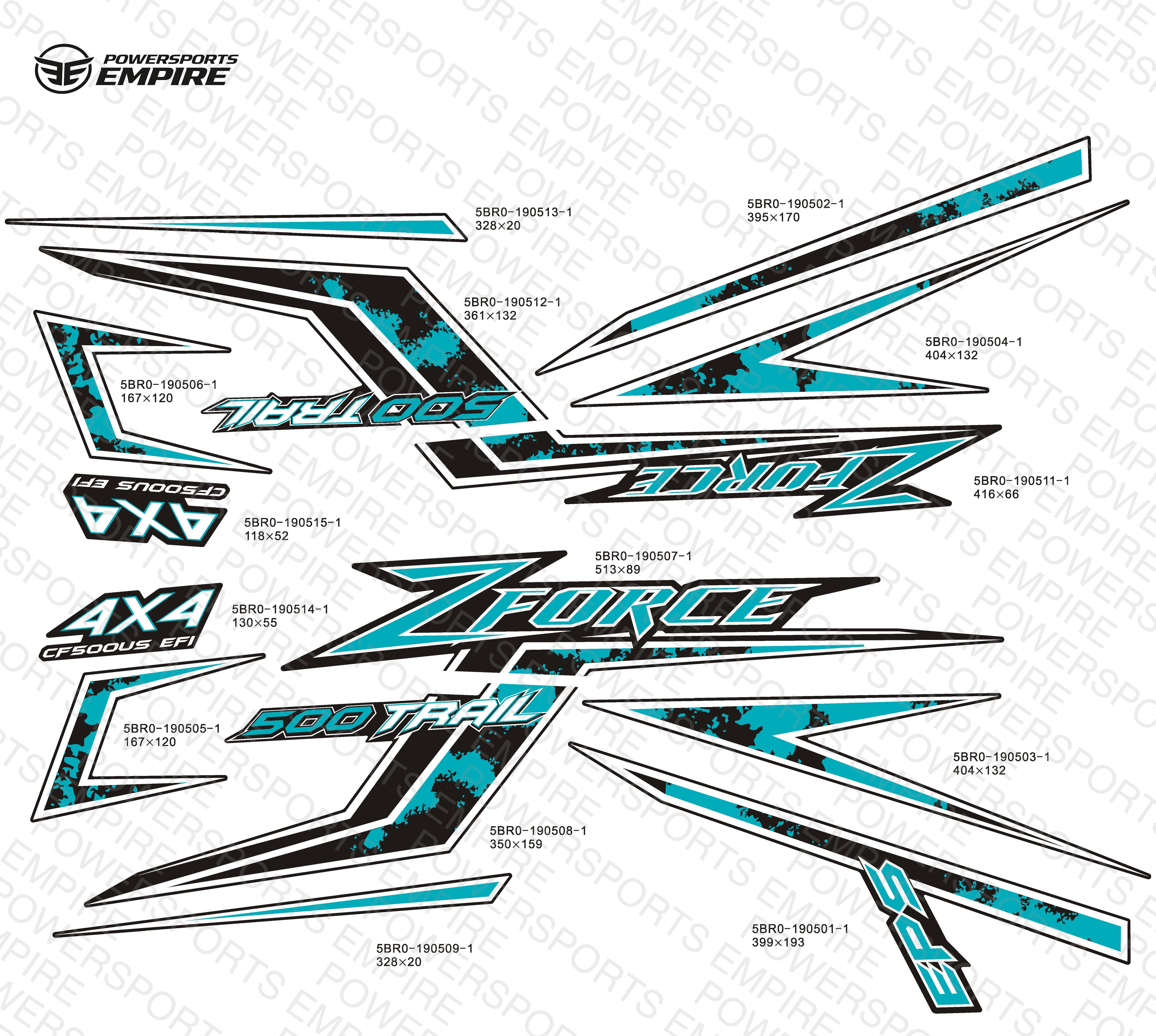 F19-2 — DECAL INJECTED BLACK/PAINTED BLACK