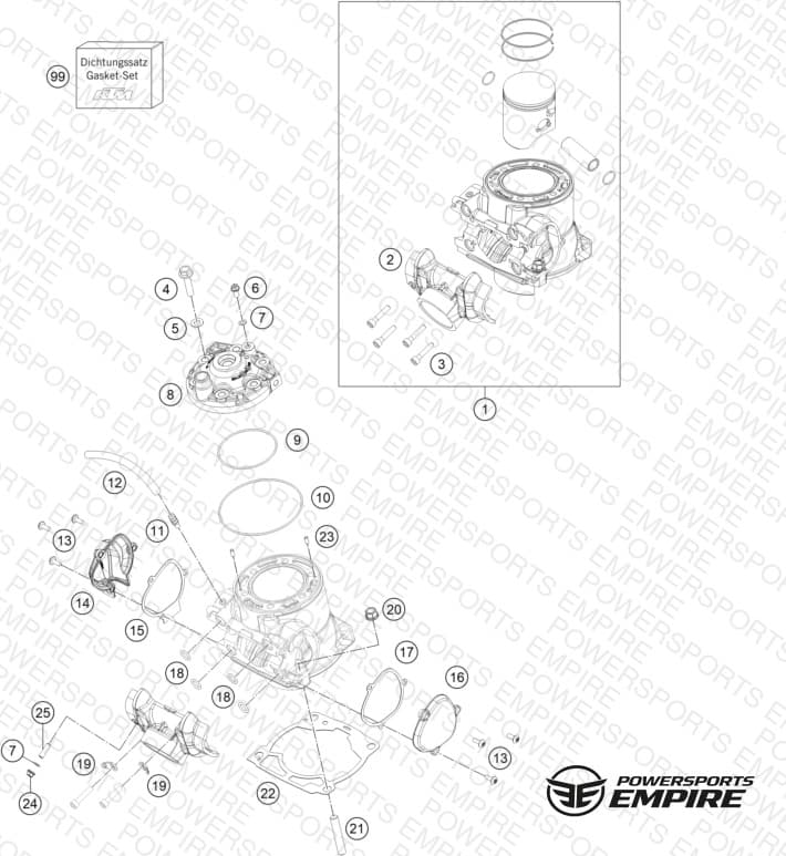CYLINDER, CYLINDER HEAD