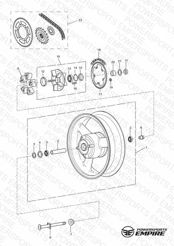 Rear Wheel/Final Drive