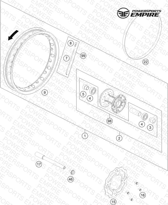 FRONT WHEEL
