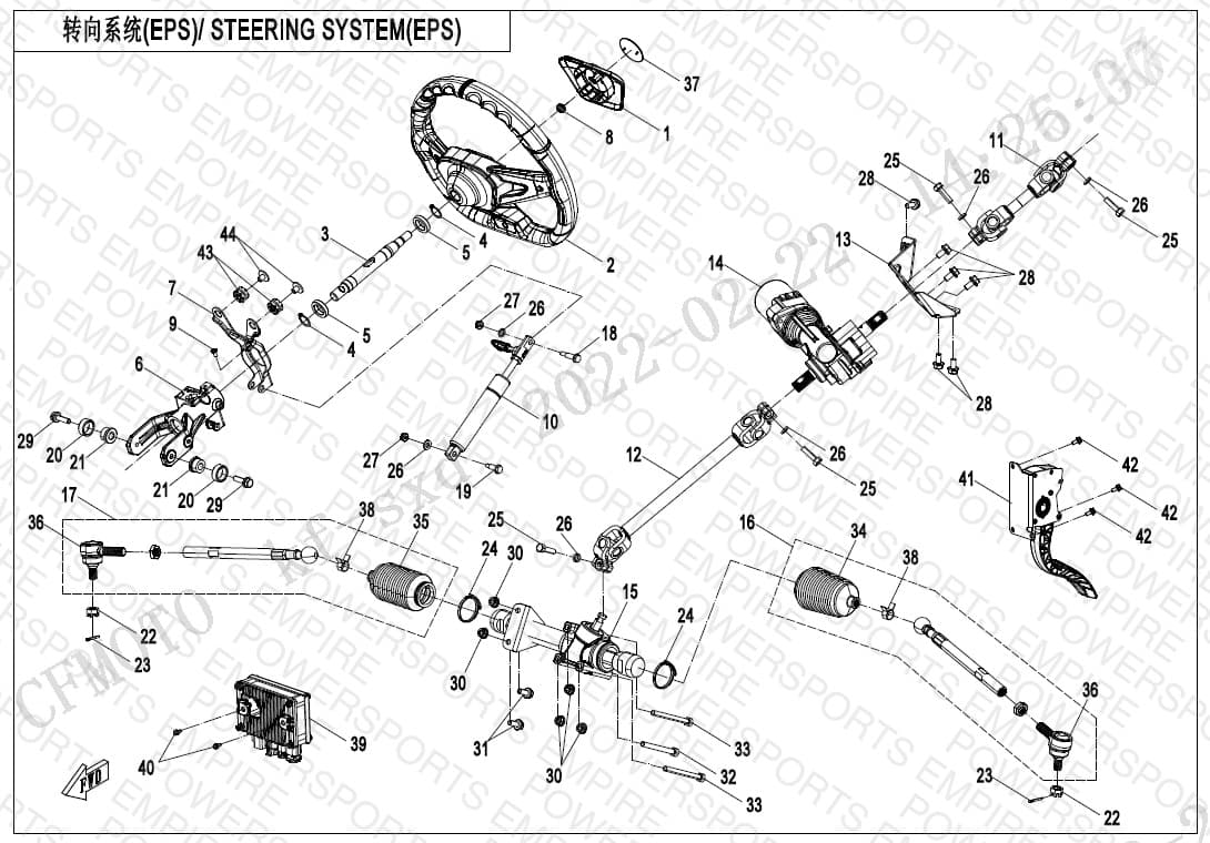 F10 — STEERING SYSTEM(EPS)