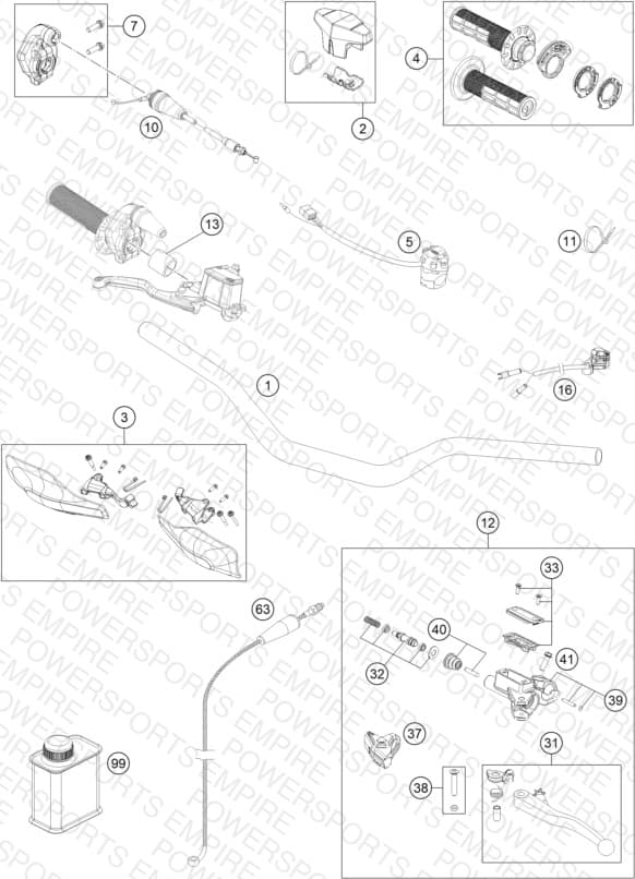 HANDLEBAR, CONTROLS