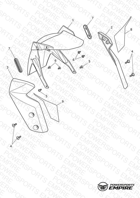 Front Mudguard