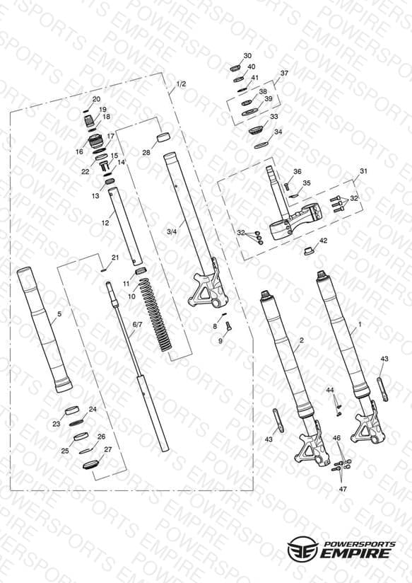 Front Forks and Yokes