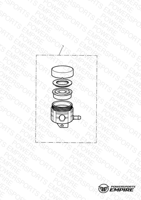 Reservoir Brake, Rear, Type 2