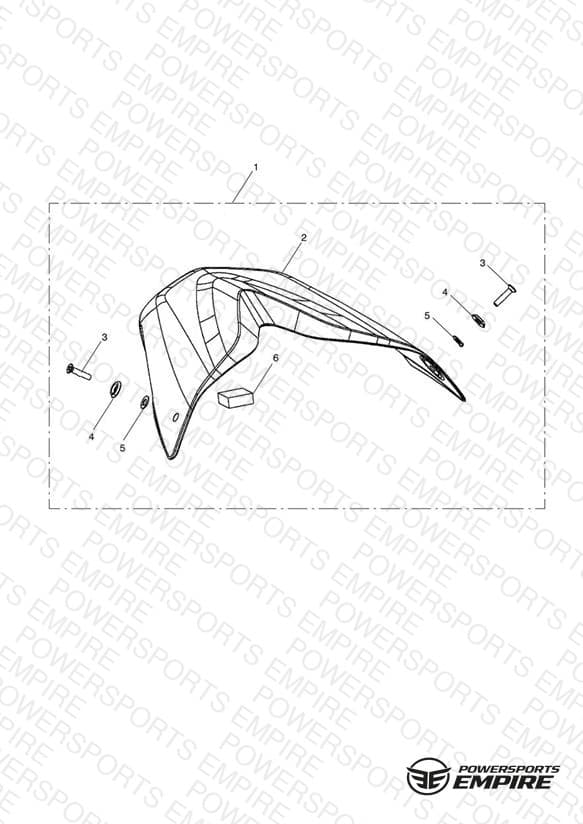 Seat Cowl Kit, Colour
