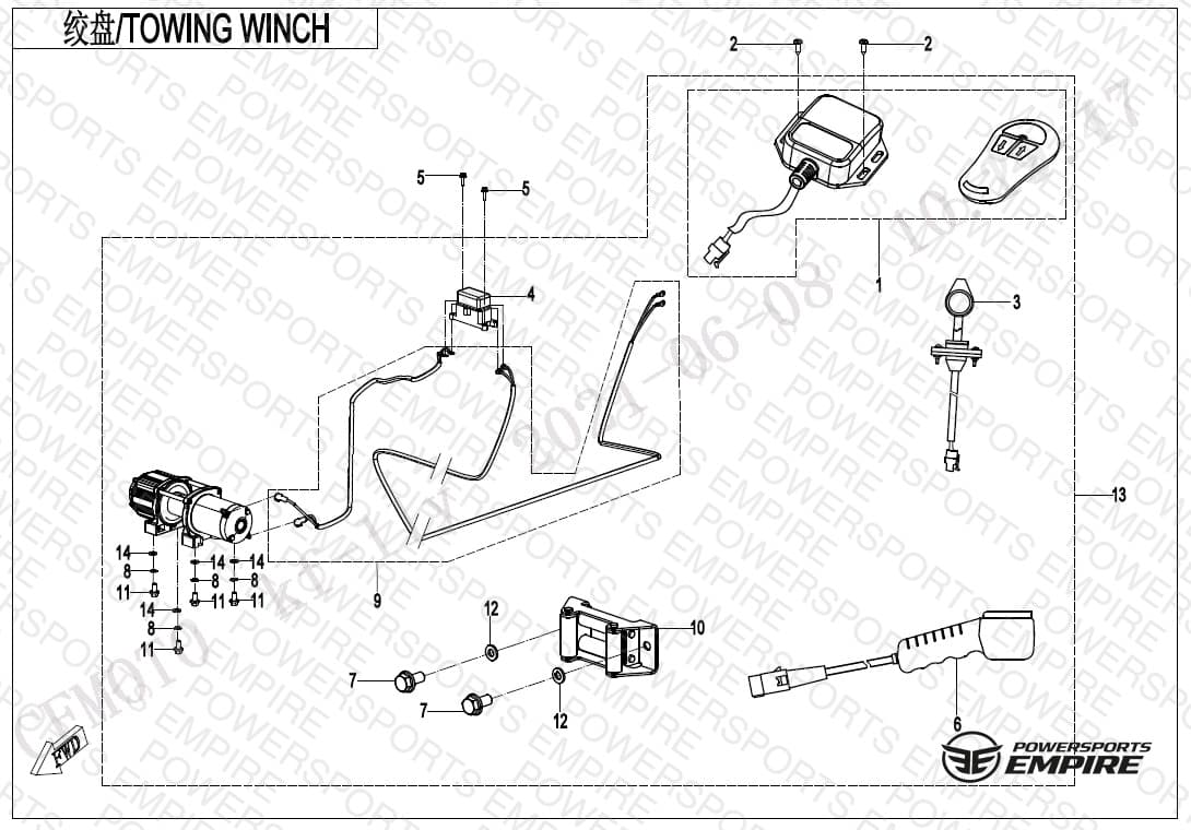 F15-2 — TOWING WINCH