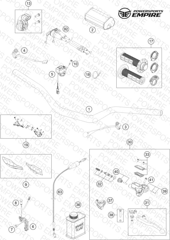 HANDLEBAR, CONTROLS