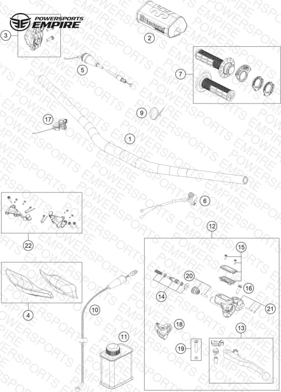 HANDLEBAR, CONTROLS