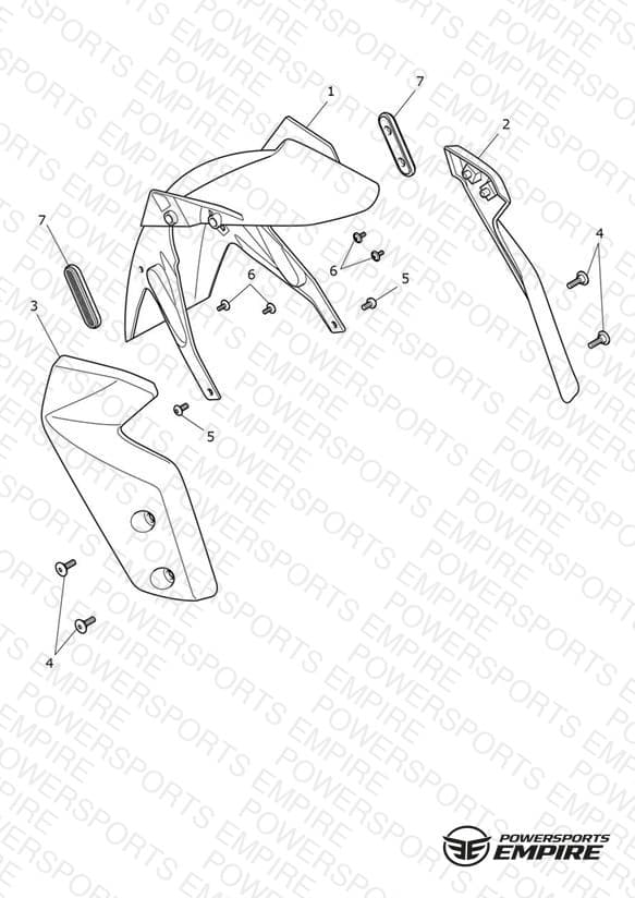 Front Mudguard