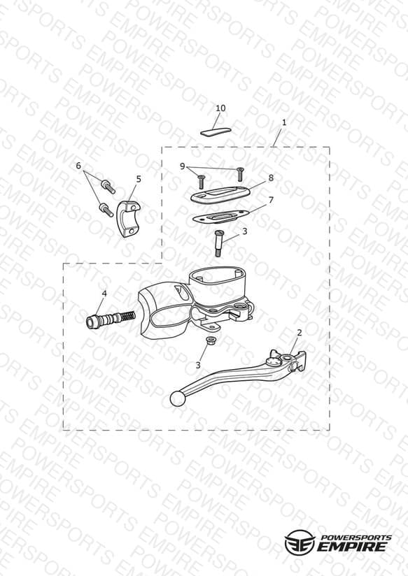 Front Master Cylinder Assy